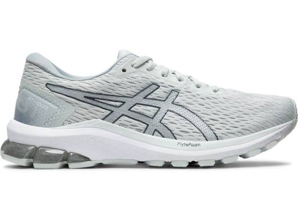 Asics Hardloopschoenen Dames, GT-1000 Wit/Zilver - Asics België | B3592178-WT